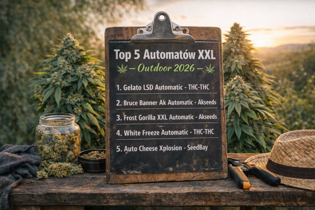 nasiona marihuany i konopi z autofloweringiem xxl na outdoor