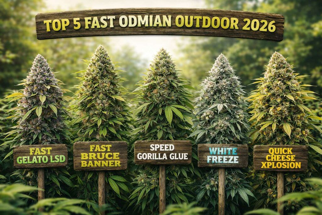 nasiona marihuany fast flowering na outdoor